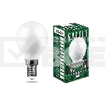 Лампа светодиодная SAFFIT SBG4509 (55081) 9 вт Е14 белый матовый шар, фото 1