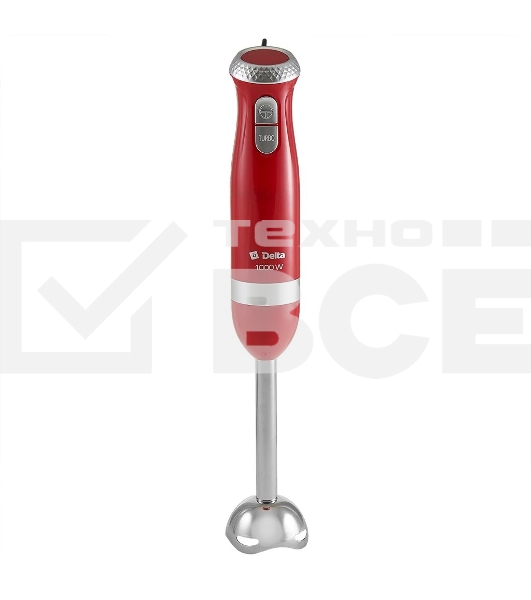 Блендер погружной DELTA DL-7064B красный