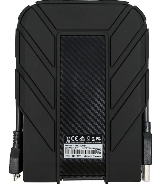 Внешний HDD 2.5' ADATA HD710P, 5TB, USB 3.2 Gen 1 Type-A, 5400 rpm, черный
