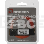 Накопитель SSD AMD Radeon R3MP41024G8, 1Tb, PCIe 4.0 x4, M.2 2280, NVMe, R/W 7000/5900, фото 1