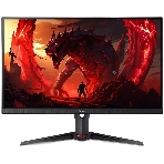 Монитор 27' Acer XV270UX1bmiiprx IPS 2560x1440, 200 Гц, 1 мс, 16:9, 250 кд/м², HDMI, DP, динамики, черный, фото 1