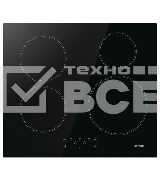 Варочная поверхность Korting HI 64044 B