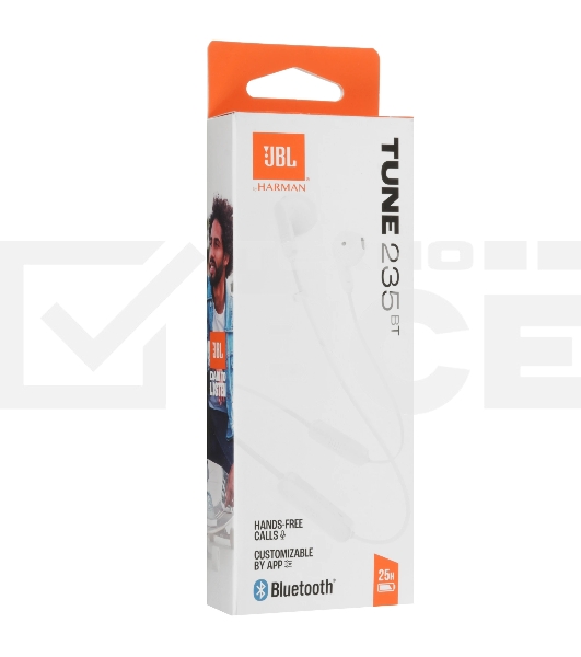 Наушники JBLT235BTWHT белый