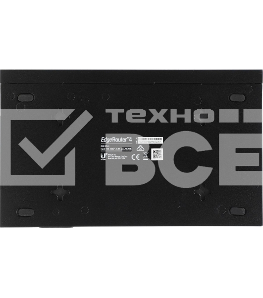 Маршрутизатор Ubiquiti ER-4-EU EdgeRouter 4 4 ядра (1 ГГц), 3х 1G RJ45, 1х SFP