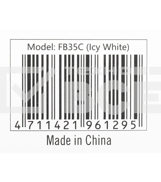 Мышь беспроводная A4Tech Fstyler FB35C белый, 2000 dpi, радиоканал, Bluetooth, USB, кнопки - 6