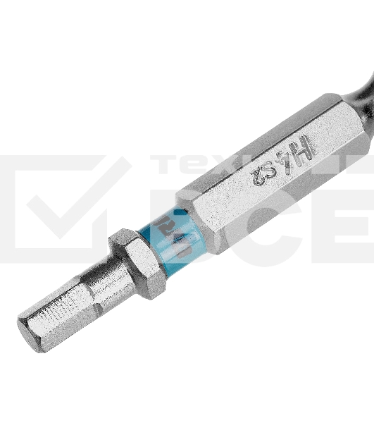 Бита Gross HEX 4х50 мм, сталь S2, шестигр., 2 шт