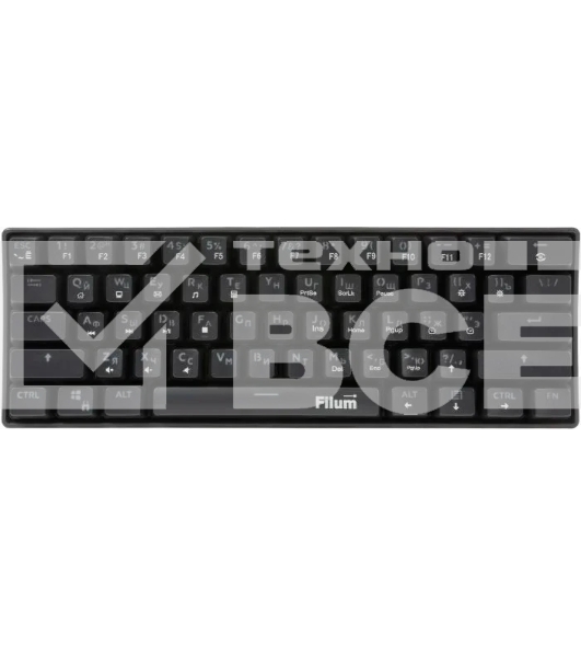 Клавиатура Filum FL-GKBM10 проводная, USB Type-A, чёрный