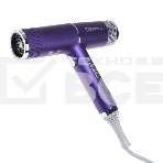 Фен SAKURA SA-4051V фиолетовый/серый, 1600 Вт, компактный, фото2