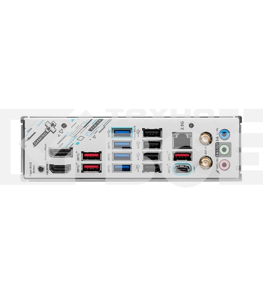 Материнская плата MSI X670E GAMING PLUS, AM5, AMD X670, 4xDDR5, 4xSATA, 4xM.2, 1xPCI-E 5.0 x16, 1xPCI-E 4.0 x4, 1xPCI-E 3.0 x1, 1xHDMI, 1xDP, 1x 2.5Gb LAN, 4xUSB-A 2.0, 4xUSB-A 3.2 Gen 1, 3xUSB-A 3.2 Gen 2, 1xUSB-C 3.2 Gen 2x2, 3x3.5 мм, 7.1, ATX