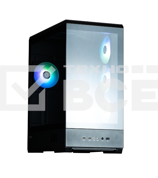 Компьютерный корпус ZALMAN P50 DS, ATX, BLACK, WINDOW, 2x3.5