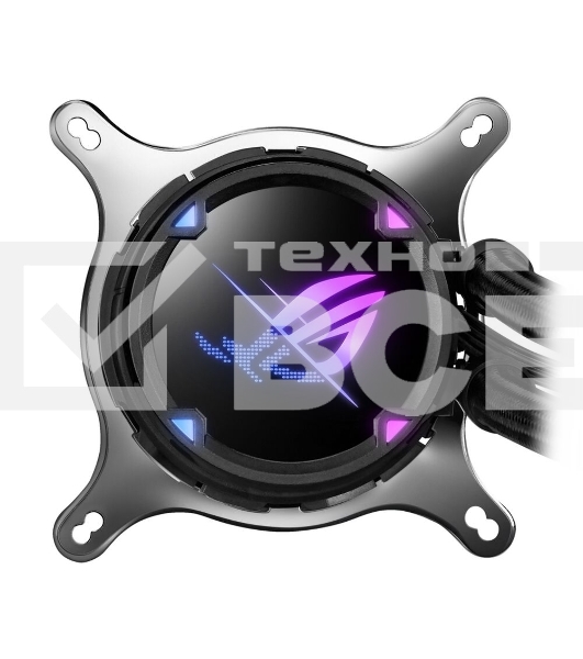 Жидкостная система охлаждения ASUS ROG STRIX LC II 360 ARGB 90RC00F1-M0UAY4 черный 120мм алюминий+медь 37,6db 4-pin