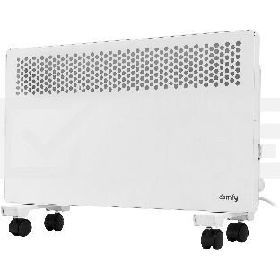 Конвектор Domfy DCW-CH1015 белый, 1500 Вт, 20 м2, термостат