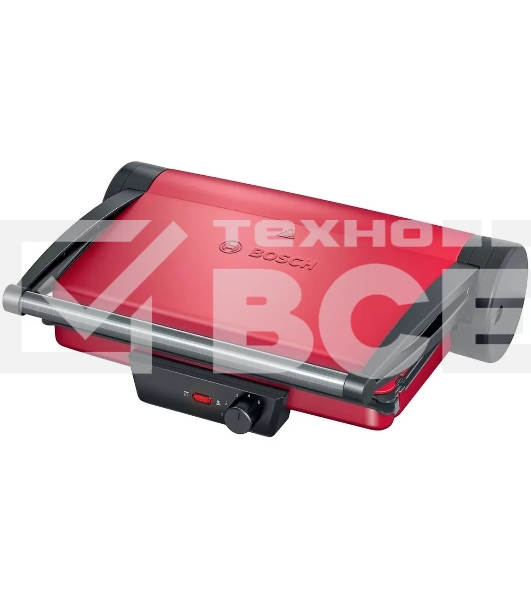 Электрогриль Bosch TCG4104 2000Вт серебристый