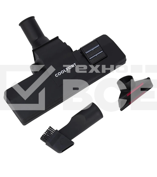 Пылесос Coolfort CF-3040 белый, 250/1800 Вт, уборка сухая, пылесборник контейнер, 2 л