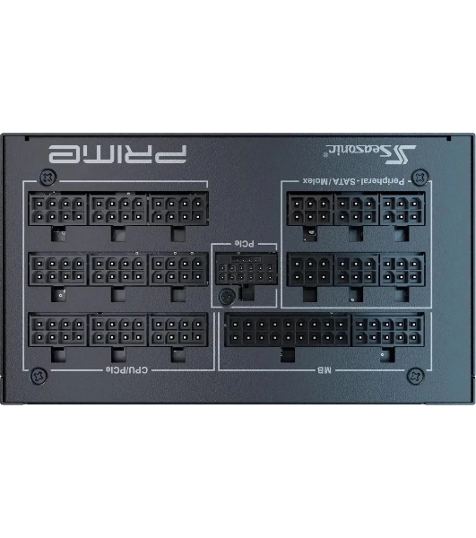 Блок питания Seasonic ATX 1300W PRIME TX-1300 Gen.5 80 PLUS titanium (20+4pin) APFC 135мм fan 18xSATA Cab Manag RTL
