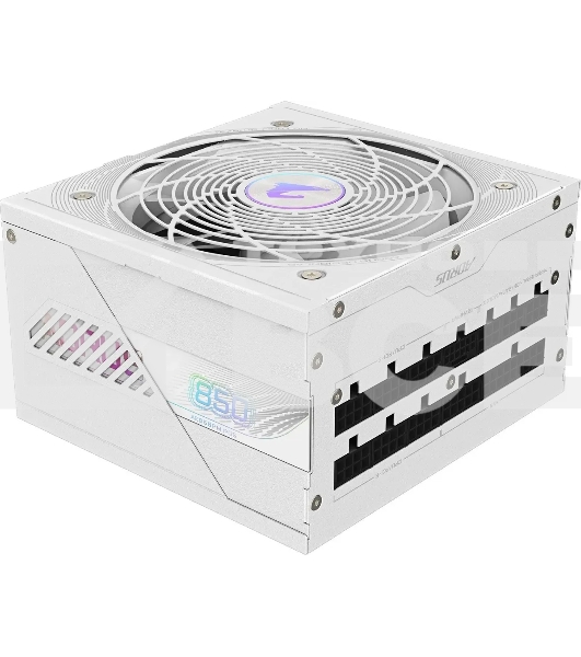 Блок питания Gigabyte ATX 850W GP-AE850PM PG5 ICE Gen.5 80+ platinum (20+4pin) APFC 120mm fan 16xSATA Cab Manag RTL