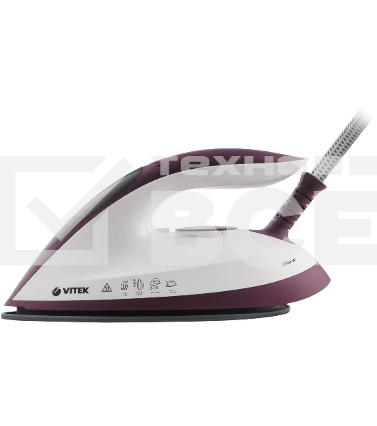 Паровая станция Vitek VT-2432 белый/бордовый