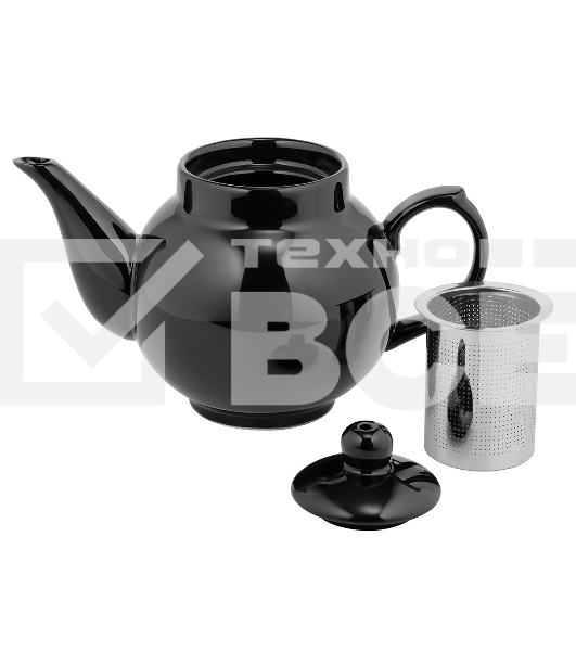 Самовар Centek CT-0093 черный/хохлома