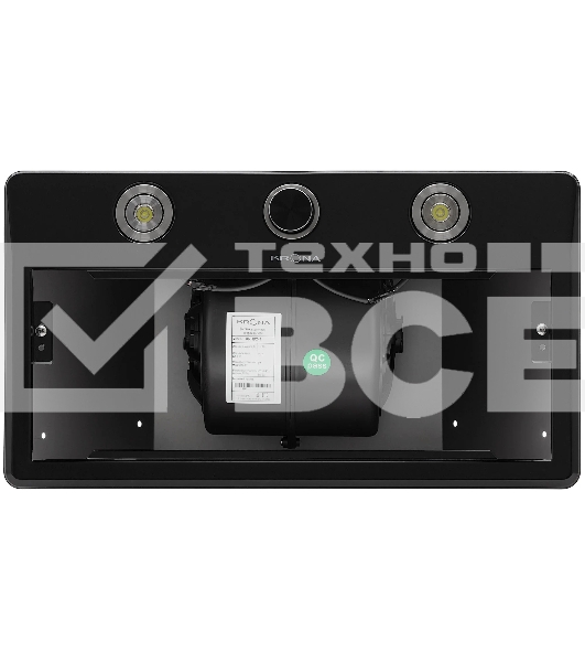 Вытяжка Krona SVEN 600 black one knob