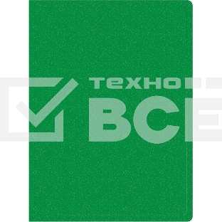Папка с 20 прозр.вклад. Silwerhof Eco A4 пластик 0.5мм зеленый