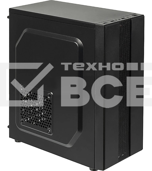 Компьютерный корпус Accord ACC-CL290B черный без БП ATX 2xUSB2.0 1xUSB3.0 audio