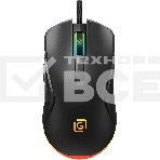 Мышь проводная Oklick 750G черный, 7200 dpi, USB, кнопки - 5, фото 1