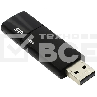Флешка USB Silicon Power USB 16Gb Ultima U05 SP016Gb,UF2U05V1K USB 2.0, черный