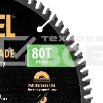 Пильный диск по ламинату Denzel ф250 х 30 мм, 80 зубьев 733877, фото4