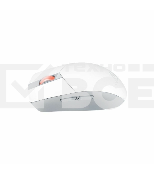 Мышь беспроводная ASUS ROG STRIX IMPACT III WIRELESS, 57g, 2.4GHz RF, Bluetooth, 36K DPI Sensor, 5 Prograммable Button, White