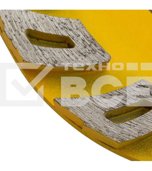 Чашка алмазная зачистная Denzel 125 мм Турбо 72970