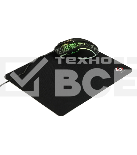 Коврик для мыши Gembird MP-GAME14, черный, размеры 250x200x3мм