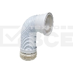 Труба гофрированная армированная PUSH-FIT L290-640 мм. D 110 мм, фото 1