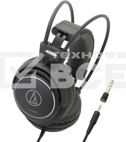 Наушники Audio-Technica ATH-AVC500 чёрный, проводная