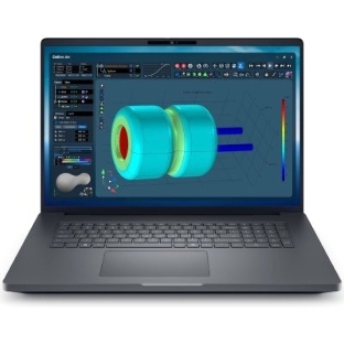 Ноутбук Dell Pro Max 18 Plus MB18250/18'/IPS/Intel Core Ultra 9 285HX /64GB/2TB SSD/nVidia RTX PRO 5000 Blackwell 24576Gb/Linux/черный/3.3kg