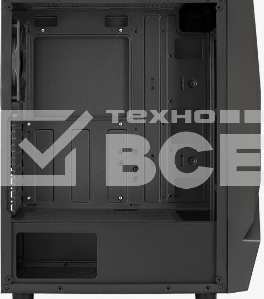 Компьютерный корпус MidiTower Aerocool / Formula Scape-G-BK-v1 (4711099471539)
