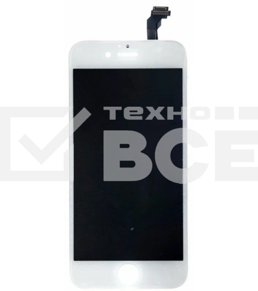 Дисплей Amperin для Apple iPhone 6 Plus в сборе с тачскрином (IPS), белый