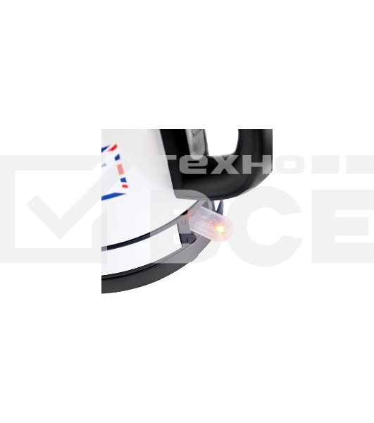 Чайник электрический BRAYER BR1005YE . 2200Вт, STRIX, сталь окраш, термометр,роз.
