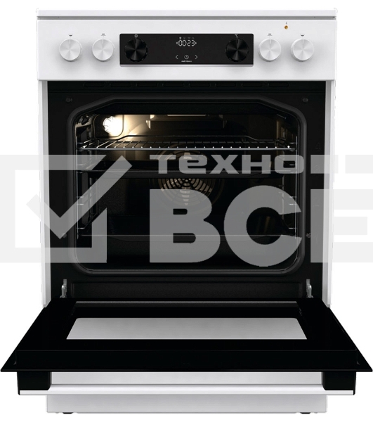 Электрическая плита Gorenje GEC6C40WD белый