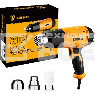 Технический фен Deko HG2350 2350Вт темп.350/600С (085-1009)