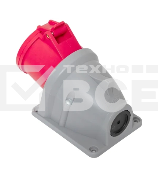 Розетка стационарная наружная EKF 125 ps-125-32-380-PRO PROxima 3Р+РЕ+N 32А 380В IP44