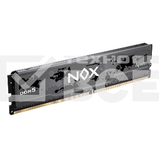 Оперативная память Apacer Nox, DDR5, 16GB (1x16 GB), 6000 MHz, CL40, радиатор, чёрный