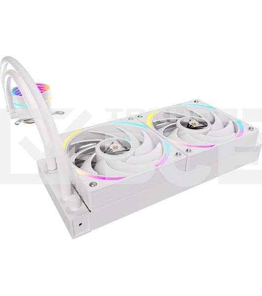 Система водяного охлаждения Formula Oasis L240 ARGB белый 120мм алюминий+медь 2000rpm 27.2db 4-pin 310W