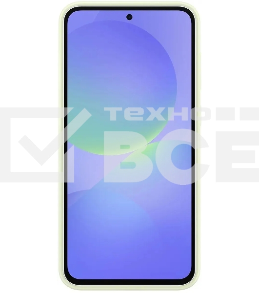 Чехол (клип-кейс) Samsung для Samsung Galaxy A36 Silicone Case A36 светло-зеленый (EF-PA366CGEGRU)