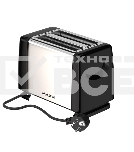 Тостер Maxvi KT822S silver-black