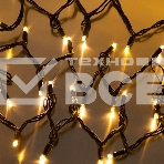 Гирлянда светод. уличная рисовая, Funray SE-RICE-10100WW,10M,100LED,тепл.бел,IP60,черн.шн.1,5м,СОЕД, фото 1