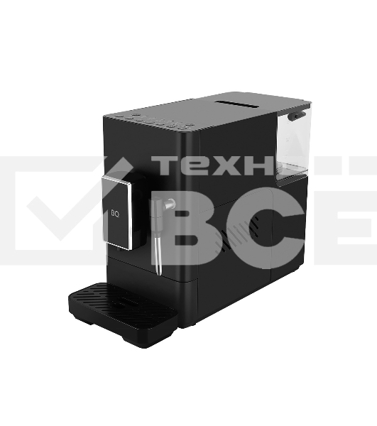 Кофемашина BQ ACM1136M черный, мощность 1350 Вт, давление 20 бар, электронное управление, тип нагревателя: бойлер, тип используемого кофе: зерновой, жерновая, металлическая, коническая кофемолка, количество степеней помола: 15, емкость контейнера для зере