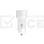 Автомобильное зарядное устройство Maxvi CCM-PS242 белый 2.4A 12W, 2xUSB, фото5