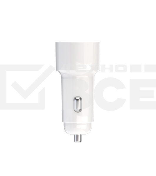 Автомобильное зарядное устройство Maxvi CCM-PS242 белый 2.4A 12W, 2xUSB