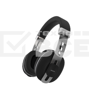 Беспроводные полноразмерные наушники Maxvi MHF-202BT черные, Bluetooth 5.3\FM\MP3\300 мАч\микрофон