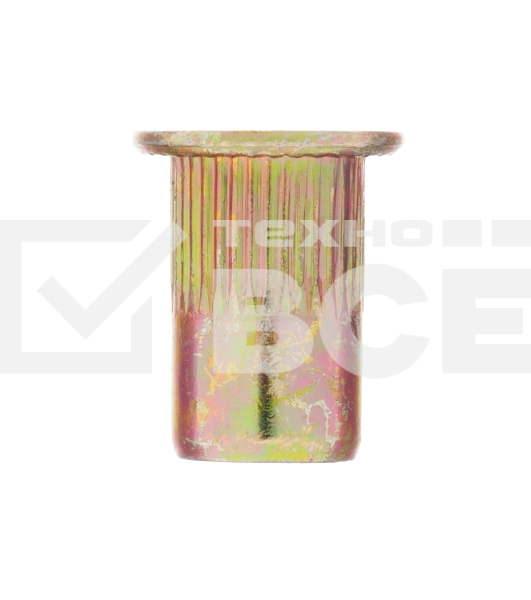 Заклепки резьбовые Denzel стальные, оцинкованные, М6, пластиковый кейс, 70 шт.